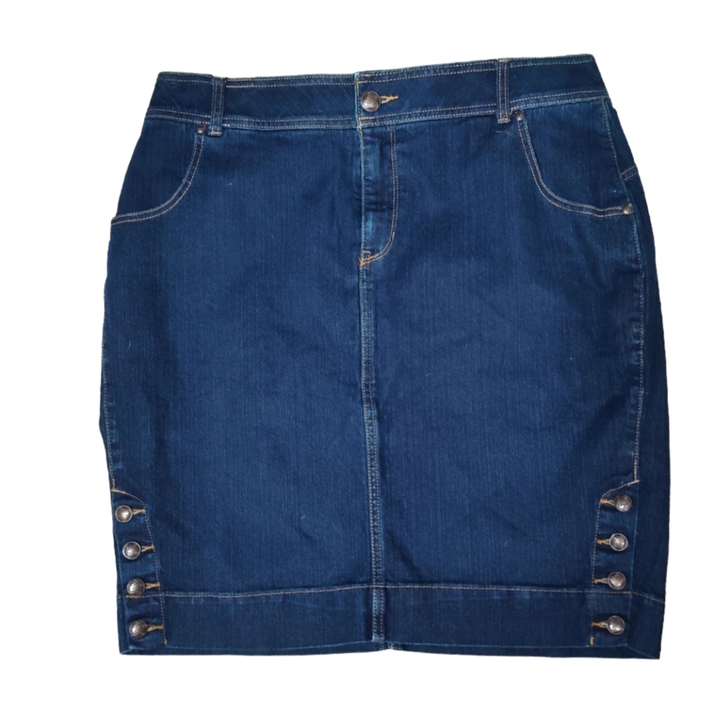 Lane Bryant, Women's Denim Pencil Skirt. SZ 18